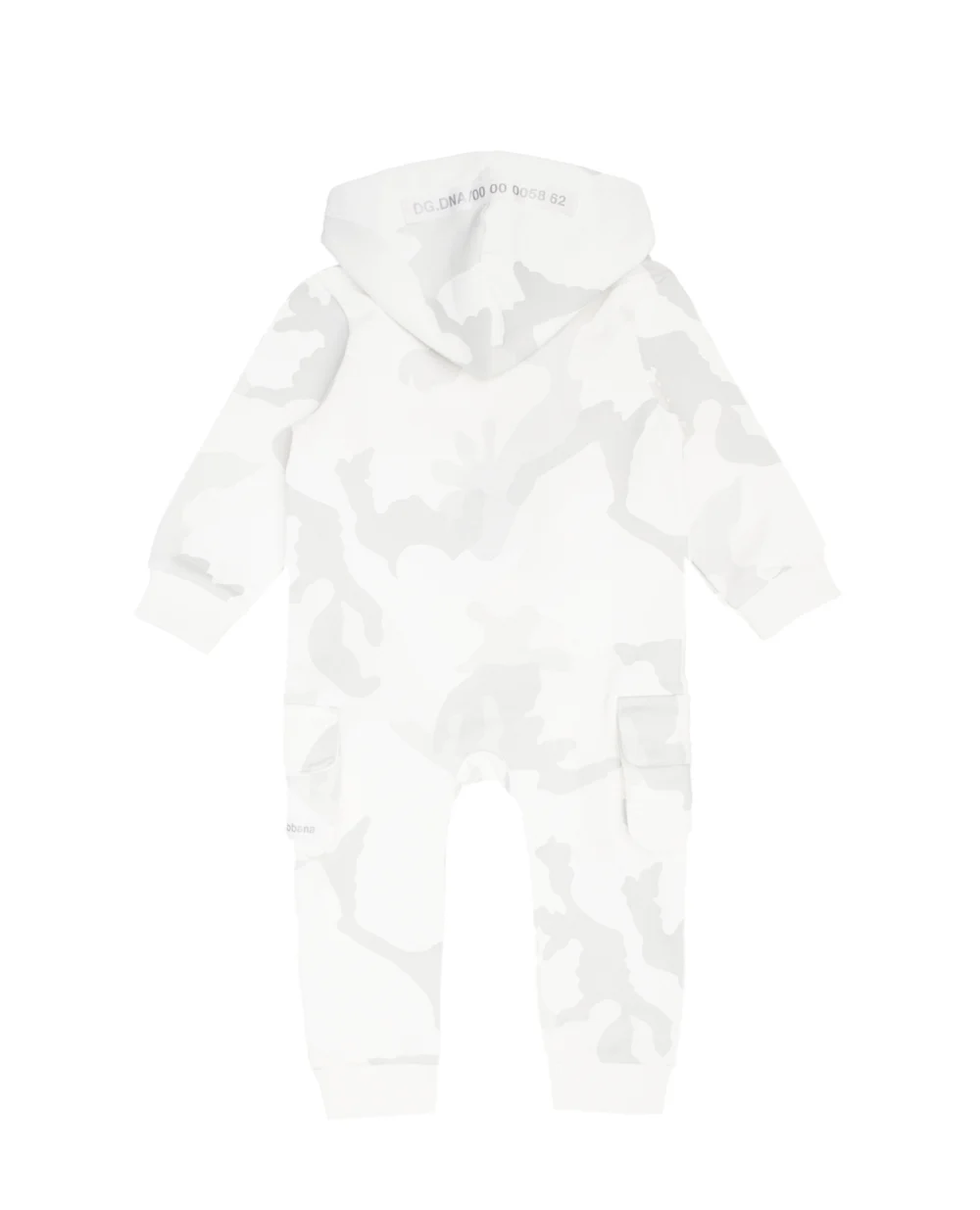 Комбинезон Dolce&Gabbana Kids L1JO2M-G7YIT, белый цвет • Купить в интернет-магазине Kameron