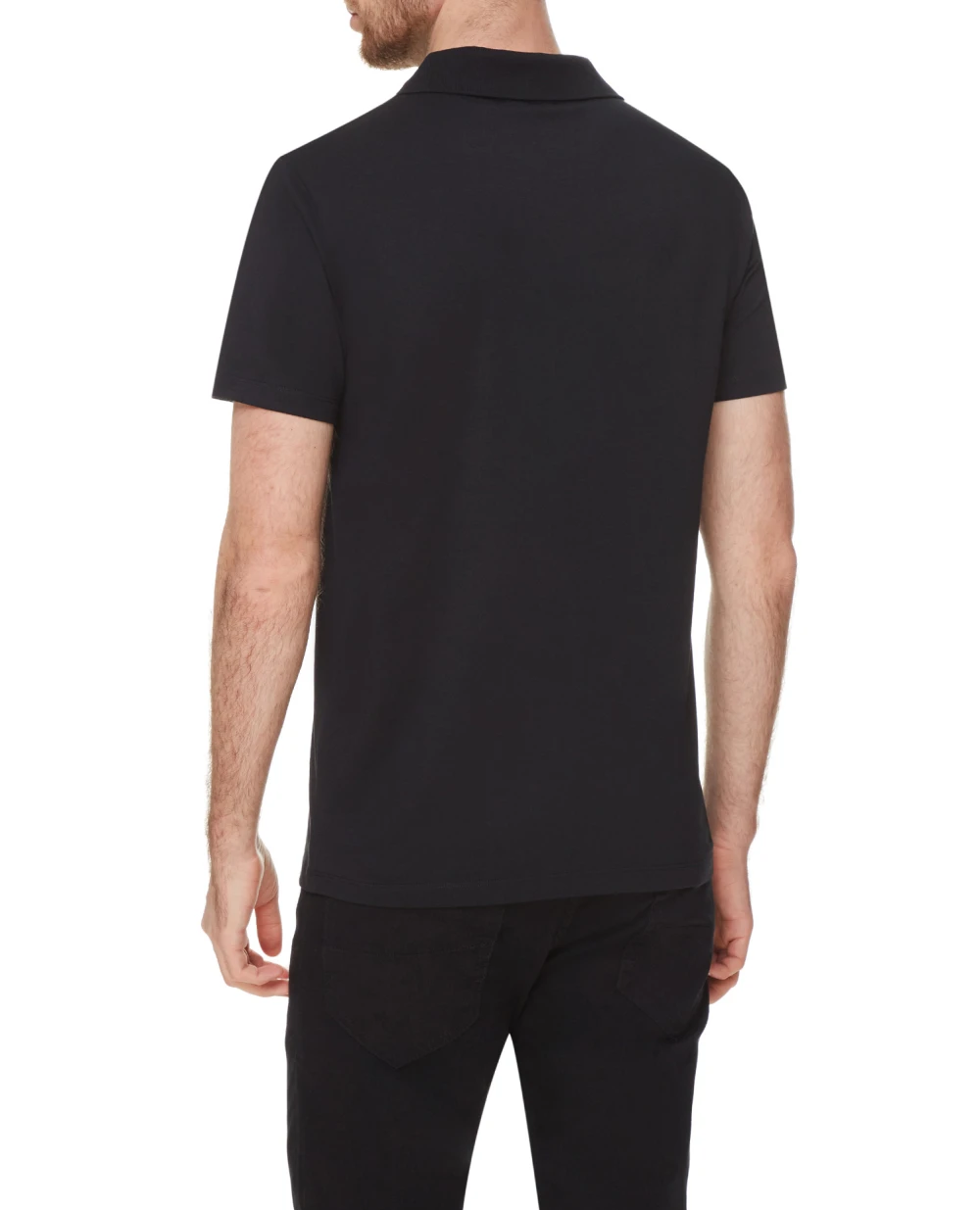 Поло Balmain XH1GB005BB04, черный цвет • Купить в интернет-магазине Kameron