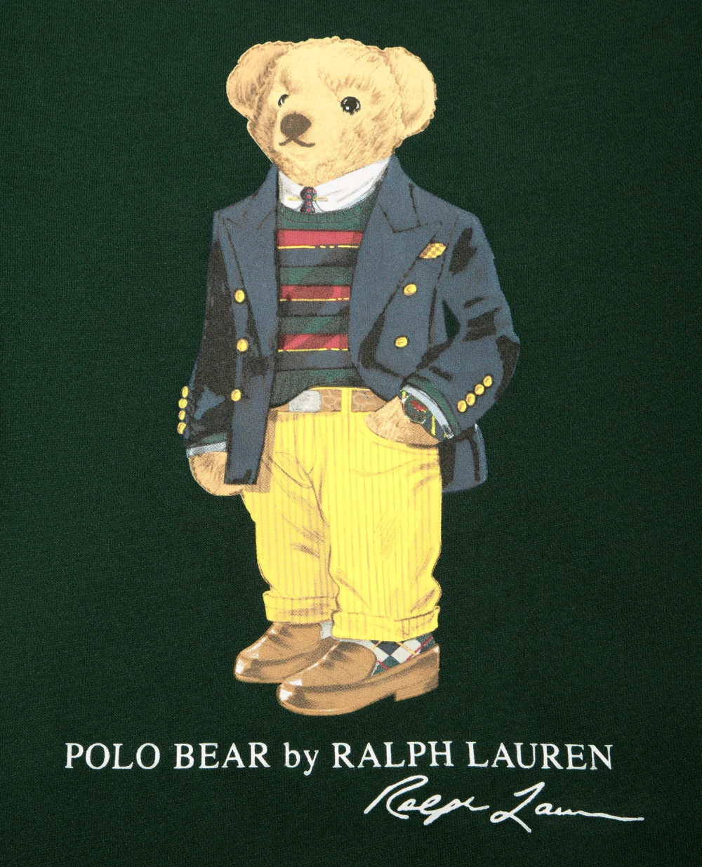 Свитшот Polo Ralph Lauren Kids 323853796004, зеленый цвет • Купить в интернет-магазине Kameron