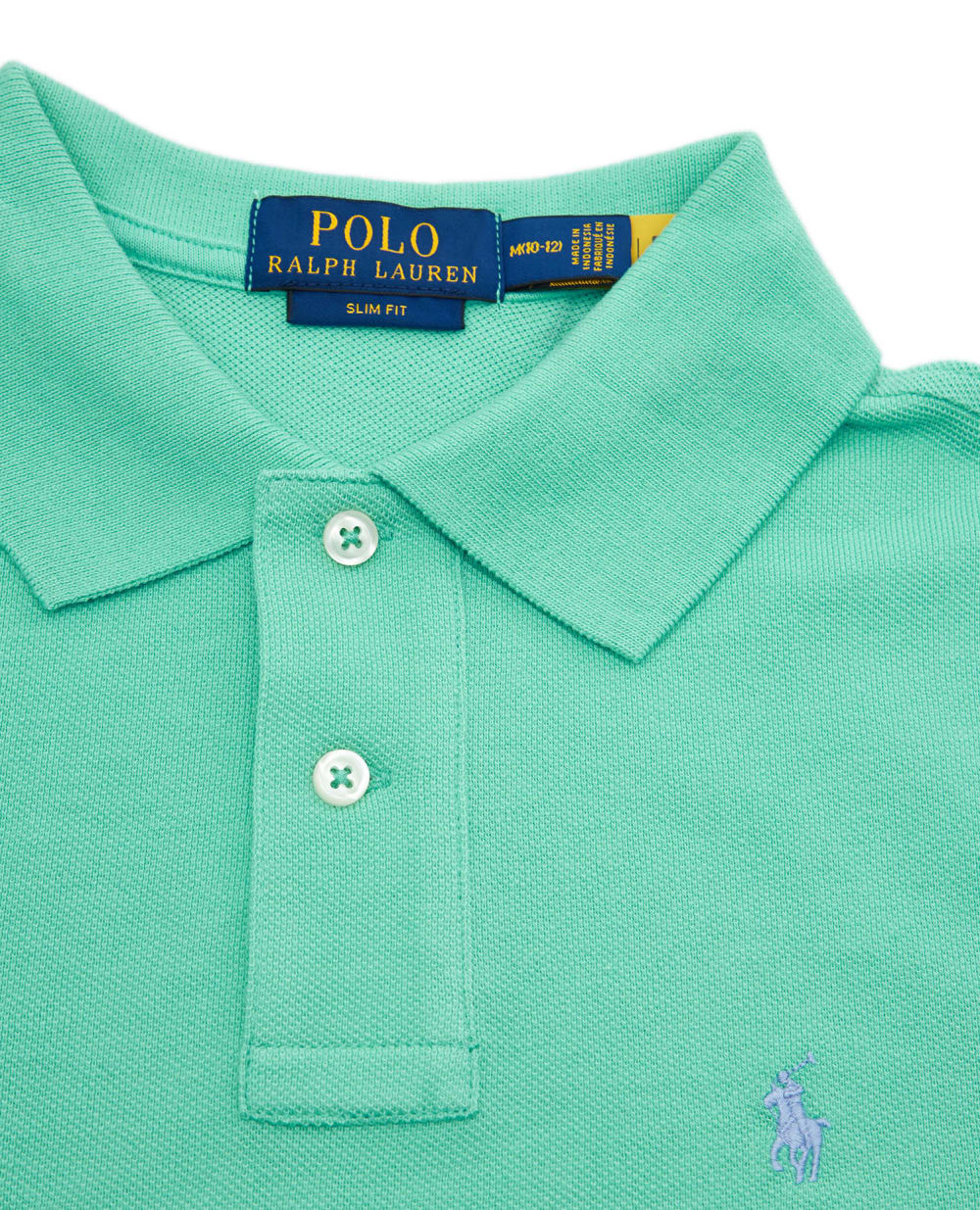 Детское поло Polo Ralph Lauren Kids 323708857149, зеленый цвет • Купить в интернет-магазине Kameron