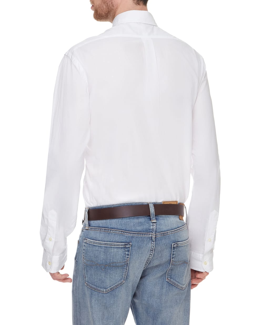 Рубашка Polo Ralph Lauren 710705269002, белый цвет • Купить в интернет-магазине Kameron