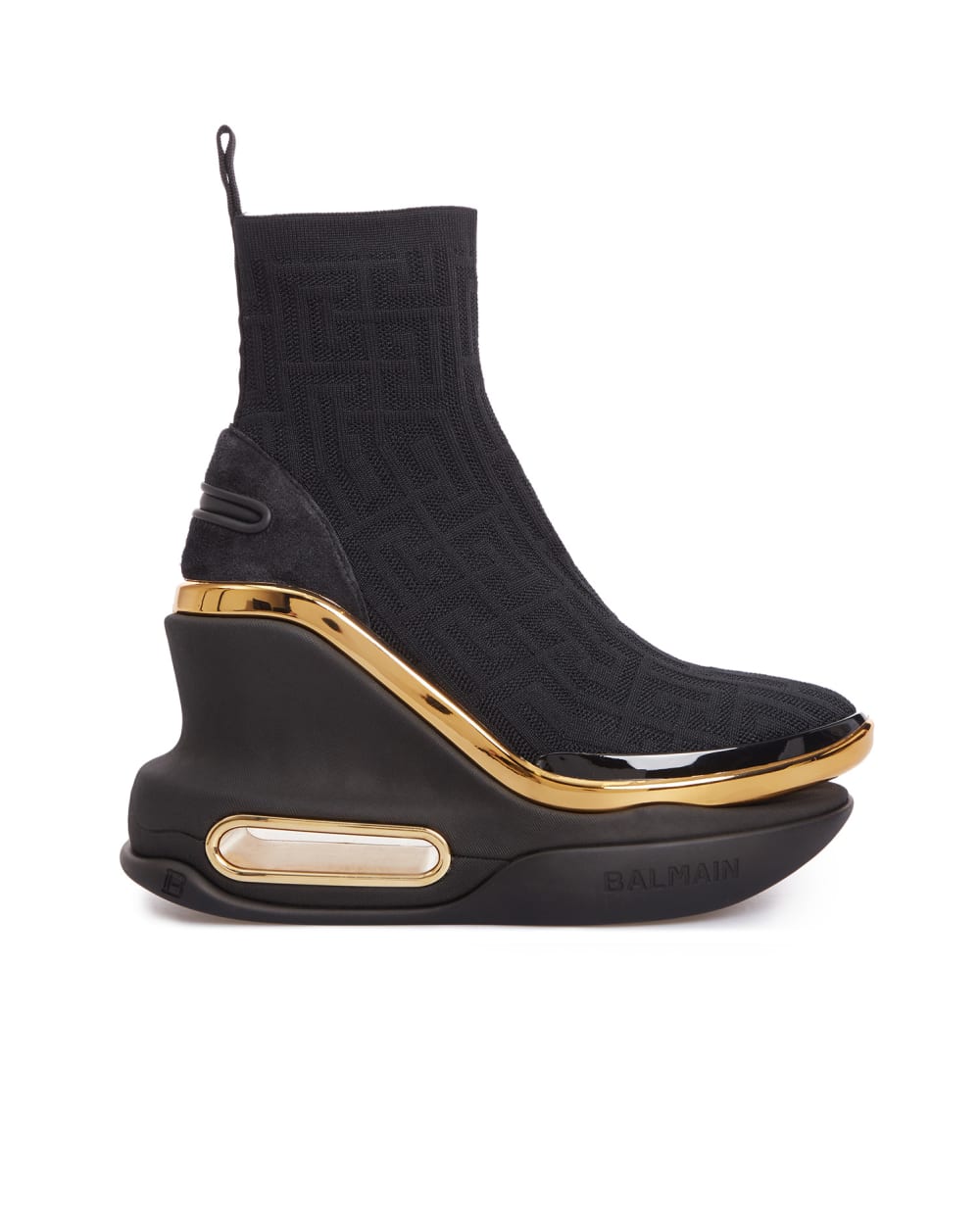 Ботильоны B-Bold Wedge Balmain AN1VH694TKEP, черный цвет • Купить в интернет-магазине Kameron