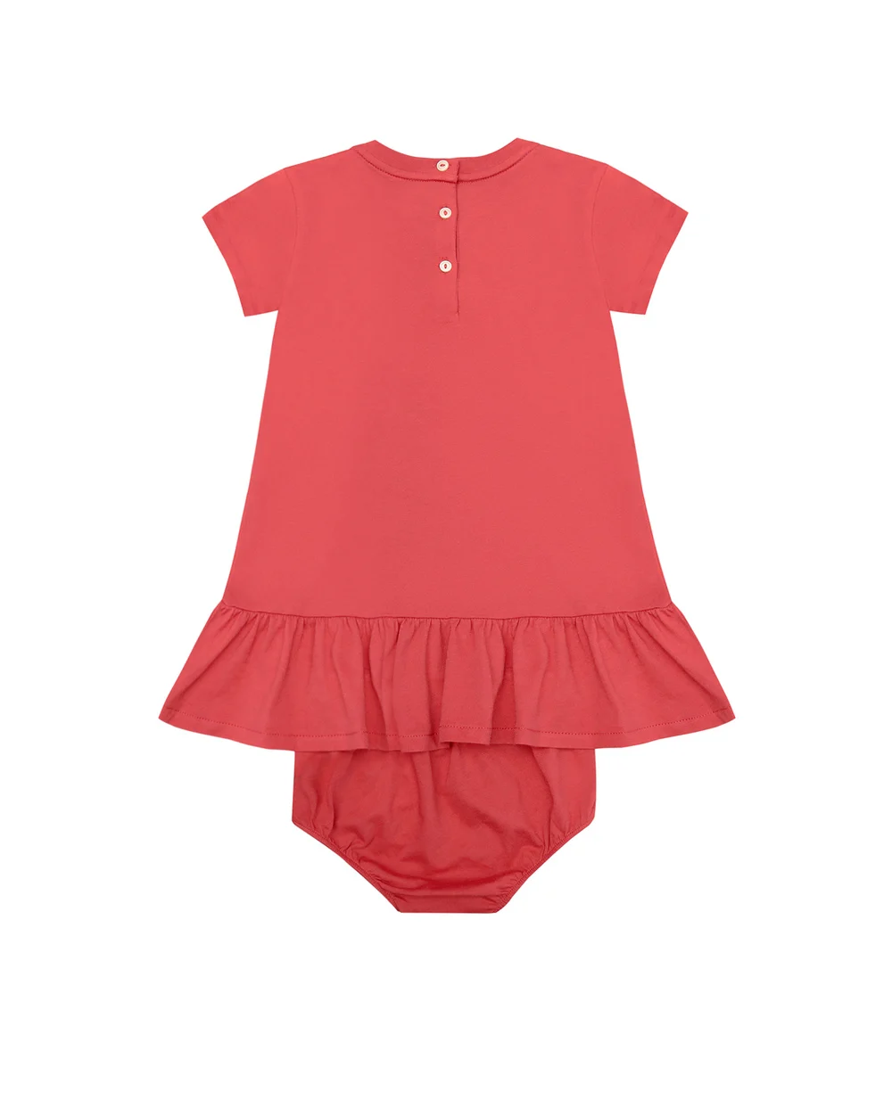 Детское платье Polo Bear Polo Ralph Lauren Kids 312790447001, красный цвет • Купить в интернет-магазине Kameron