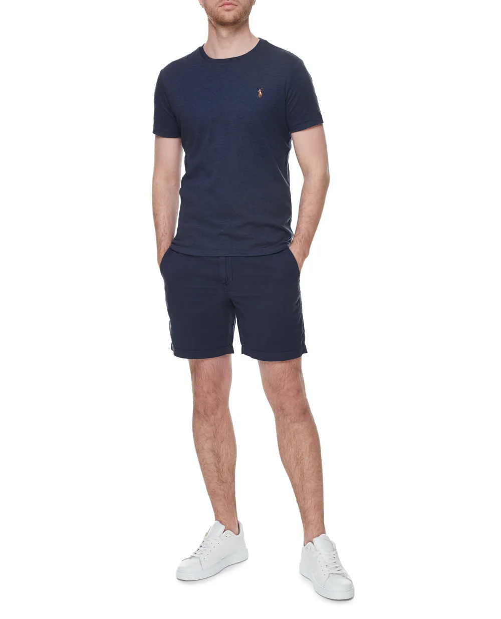 Футболка Polo Ralph Lauren 710740727031, темно-синий цвет • Купить в интернет-магазине Kameron