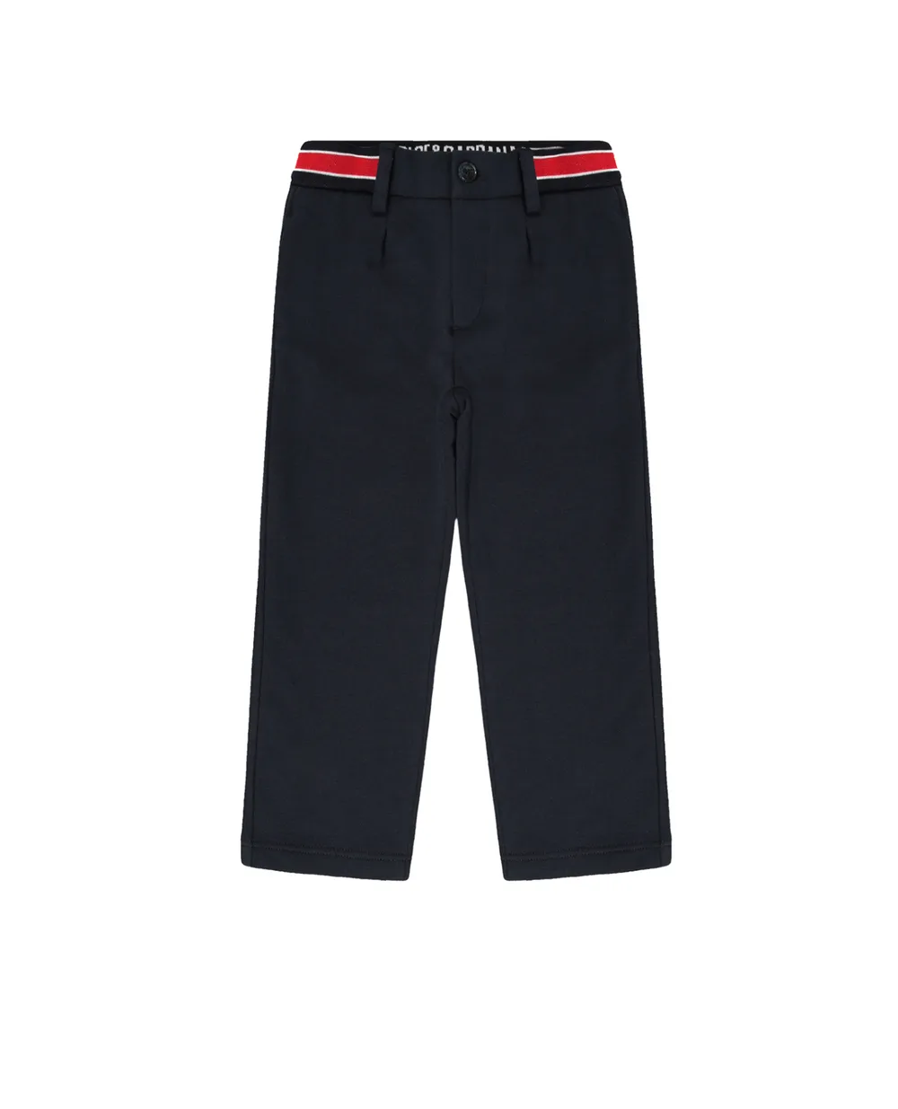 Брюки Dolce&Gabbana Kids L4JPBT-G7XDD-B, синий цвет • Купить в интернет-магазине Kameron