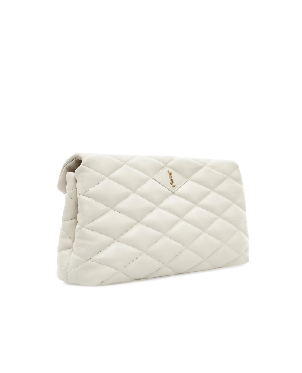 Кожаная сумка Sade Saint Laurent 655004-1EL01, бежевый цвет • Купить в интернет-магазине Kameron