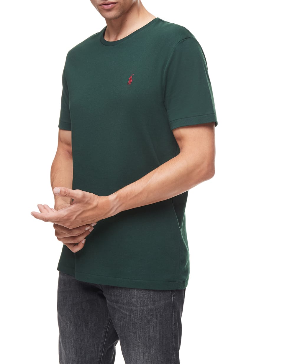 Футболка Polo Ralph Lauren 710671438191, зеленый цвет • Купить в интернет-магазине Kameron