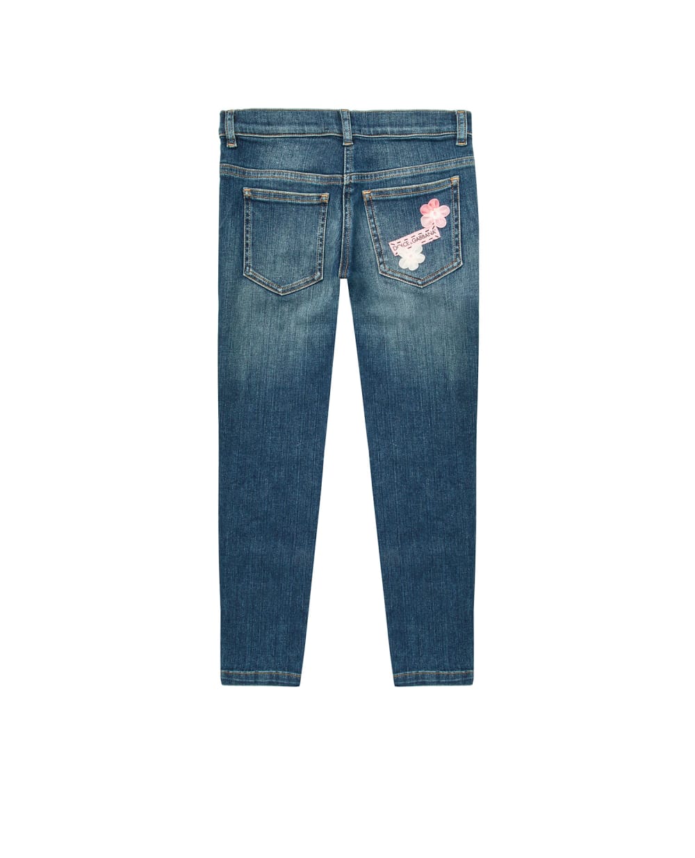 Детские джинсы Dolce&Gabbana Kids L51F69-LD954-B, синий цвет • Купить в интернет-магазине Kameron