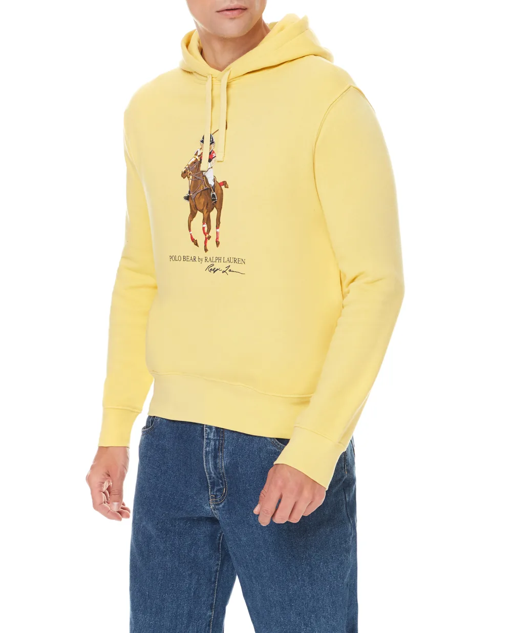Худи Polo Ralph Lauren 710853309003, желтый цвет • Купить в интернет-магазине Kameron