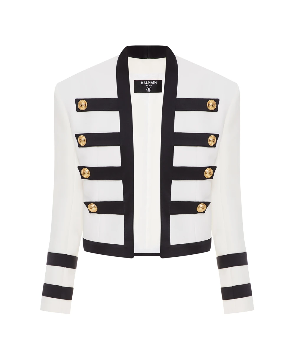 Жакет Balmain VF17575V089, белый цвет • Купить в интернет-магазине Kameron