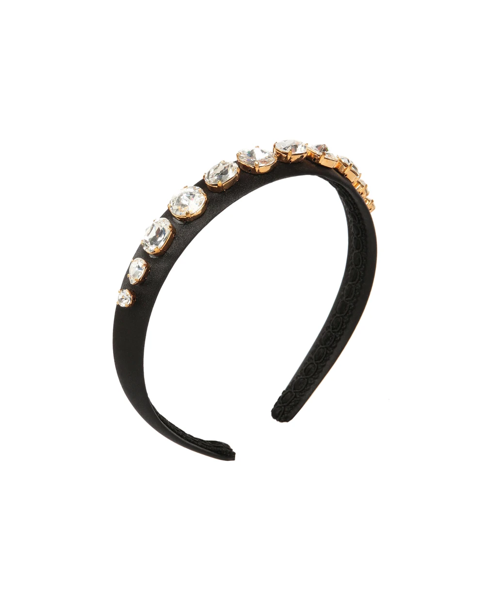 Детский обруч Dolce&Gabbana Kids LB3L47-G7XVL, черный цвет • Купить в интернет-магазине Kameron