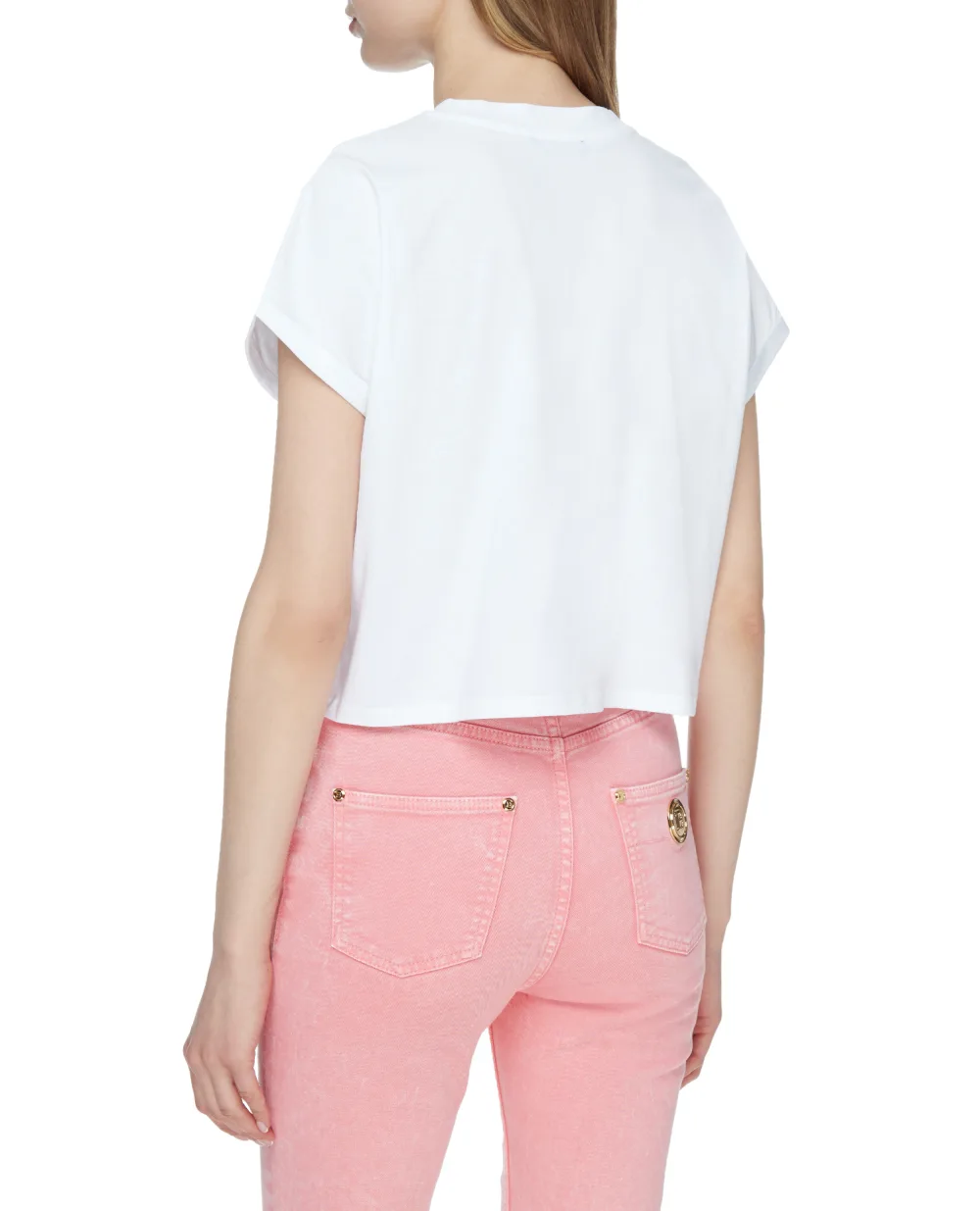 Футболка Balmain VF11370B013, белый цвет • Купить в интернет-магазине Kameron