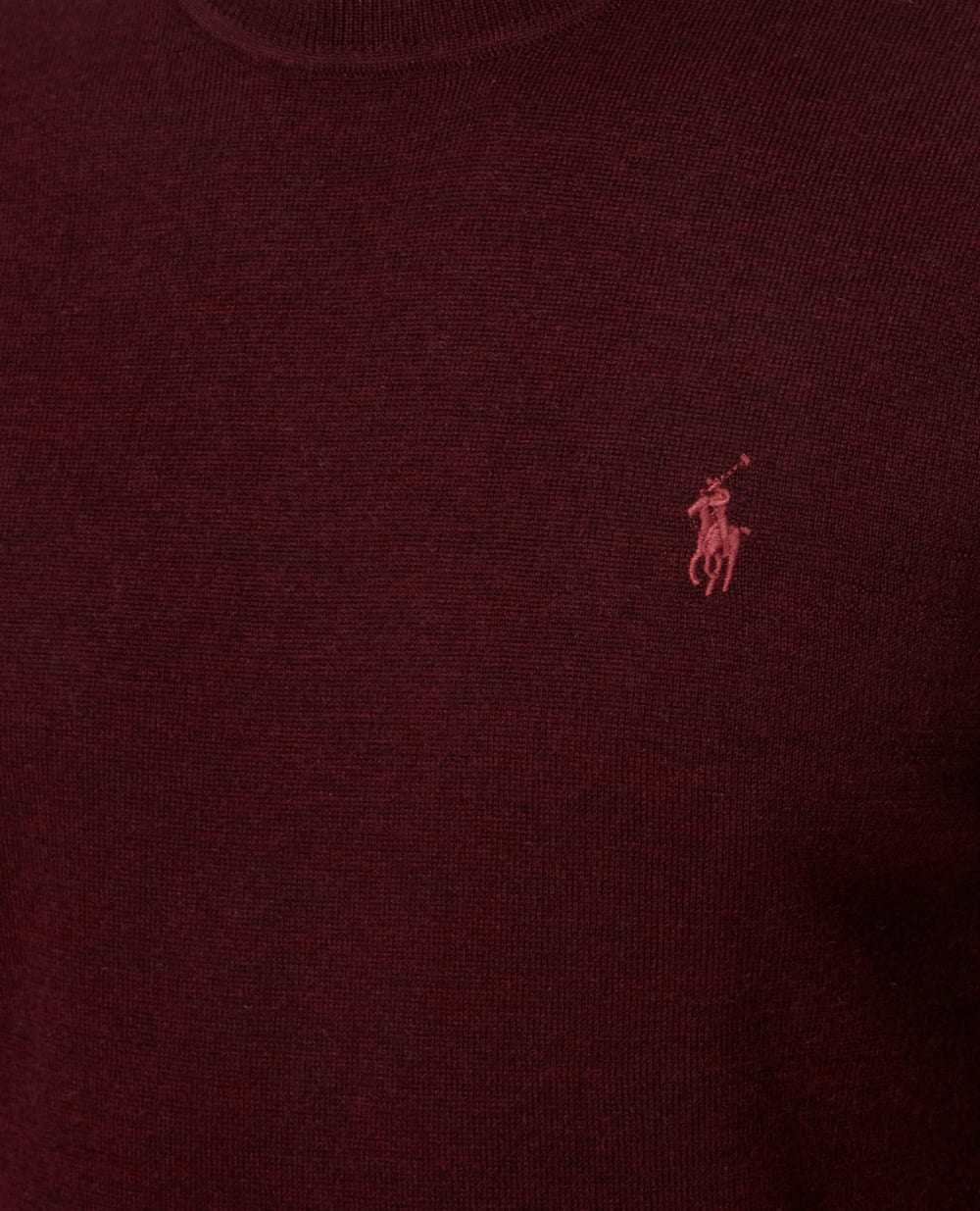Шерстяной джемпер Polo Ralph Lauren 710876846005, бордовый цвет • Купить в интернет-магазине Kameron