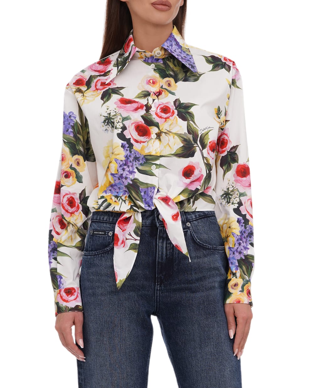 Рубашка Dolce&Gabbana F5R73T-HS5Q1, разноцветный цвет • Купить в интернет-магазине Kameron