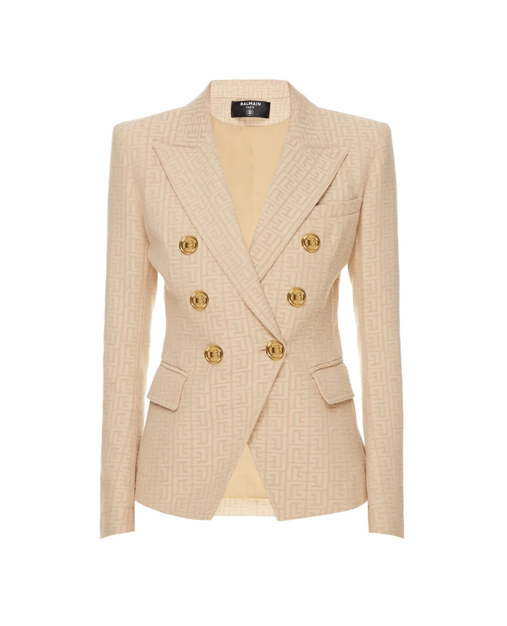 Жакет Balmain XF1SG030CB65, бежевый цвет • Купить в интернет-магазине Kameron