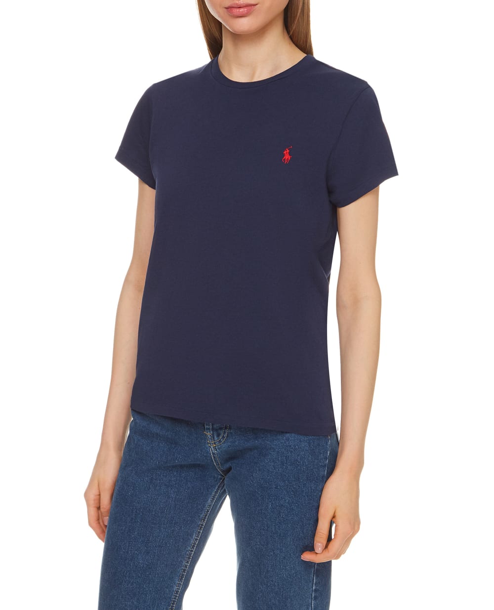 Футболка Polo Ralph Lauren 211734144024, синий цвет • Купить в интернет-магазине Kameron