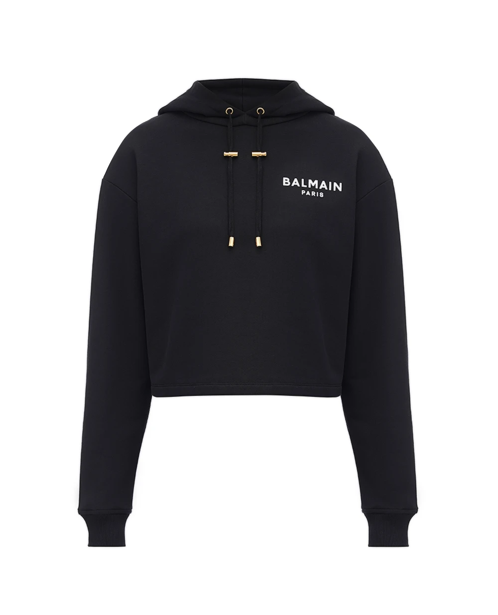 Худи Balmain DF1JP040BB01, черный цвет • Купить в интернет-магазине Kameron