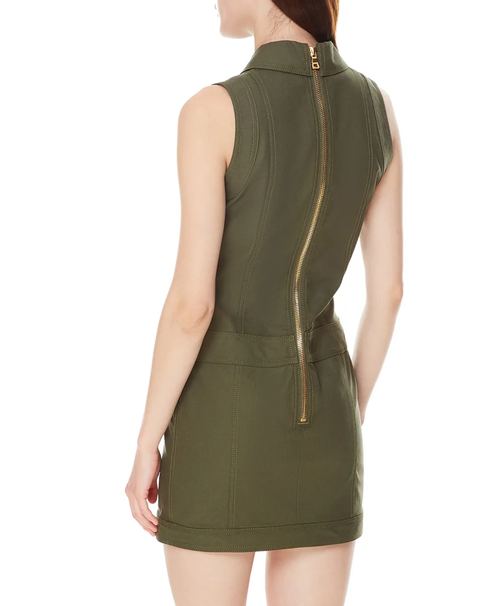Платье Balmain WF0R5290D152, зеленый цвет • Купить в интернет-магазине Kameron