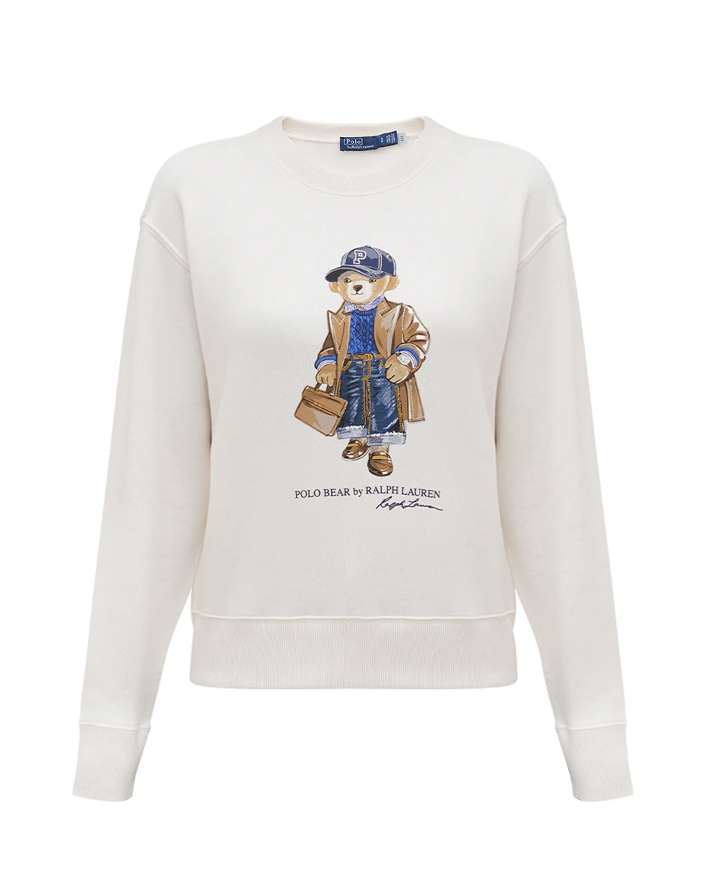 Свитшот Polo Bear Polo Ralph Lauren 211910156001, белый цвет • Купить в интернет-магазине Kameron