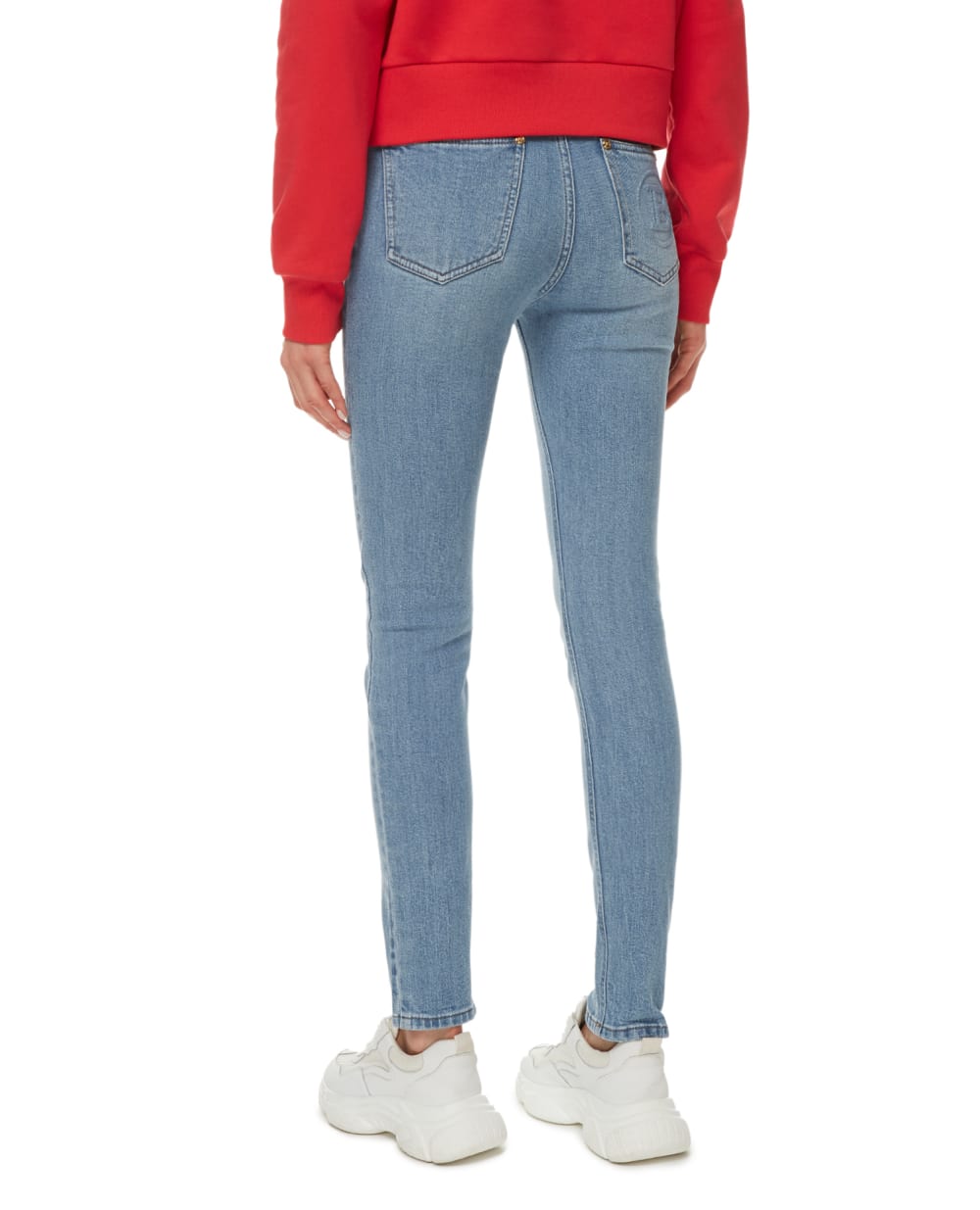 Джинсы Balmain VF0MF000D114, голубой цвет • Купить в интернет-магазине Kameron