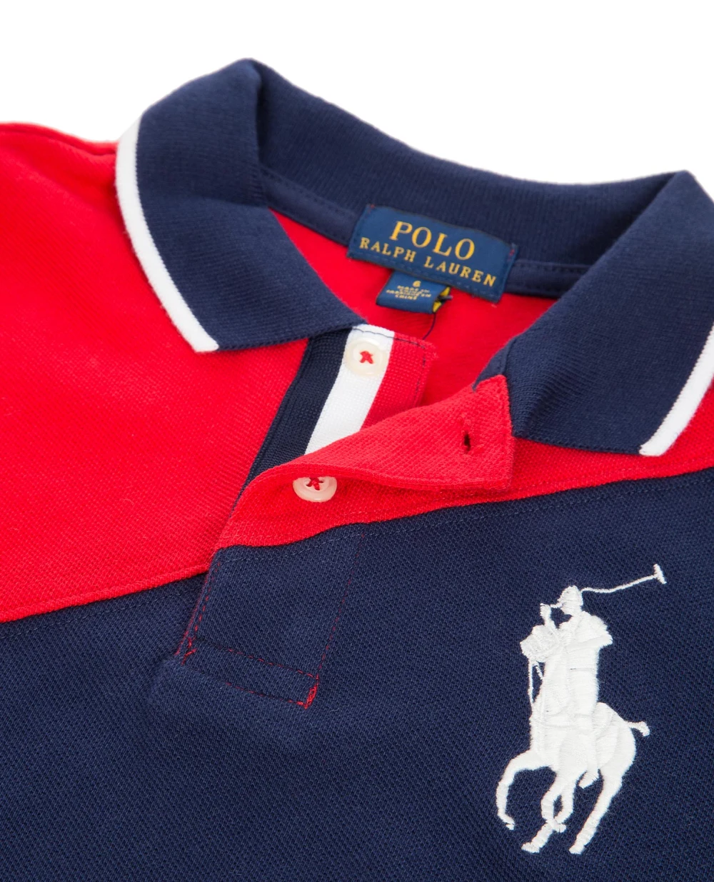Поло Polo Ralph Lauren Kids 321738507001, синий цвет • Купить в интернет-магазине Kameron