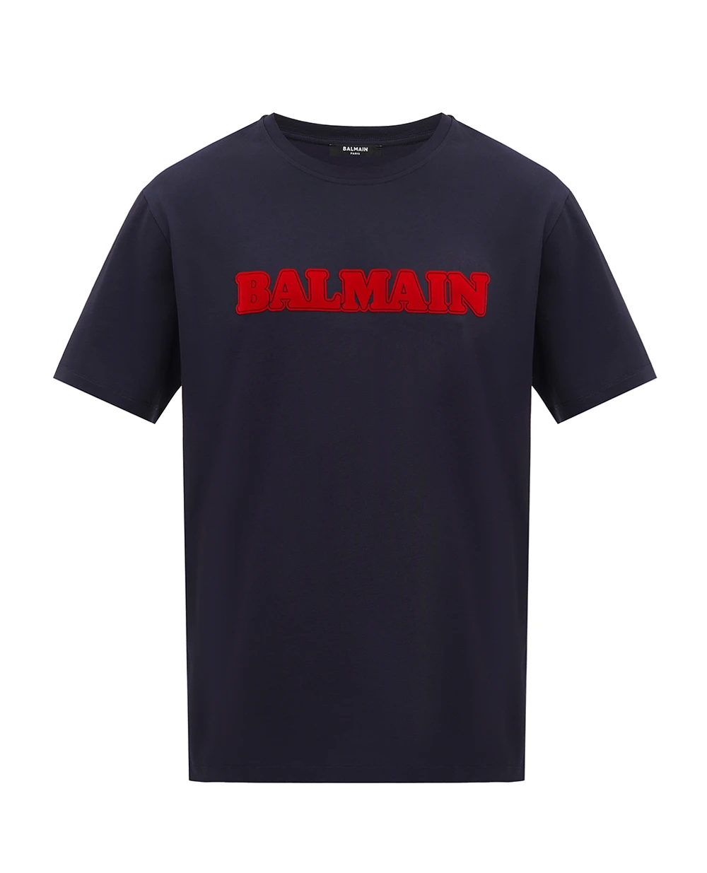 Футболка Balmain BH0EG000BC52, темно-синий цвет • Купить в интернет-магазине Kameron