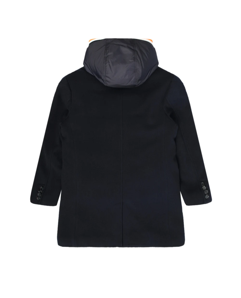 Детское шерстяное пальто Dolce&Gabbana Kids L41C90-G7XBV-S, темно-синий цвет • Купить в интернет-магазине Kameron