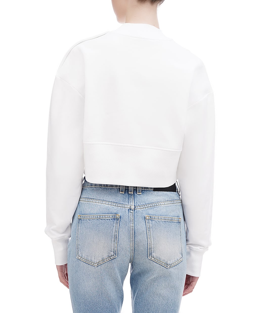 Свитшот Balmain DF1JO040BB02, белый цвет • Купить в интернет-магазине Kameron