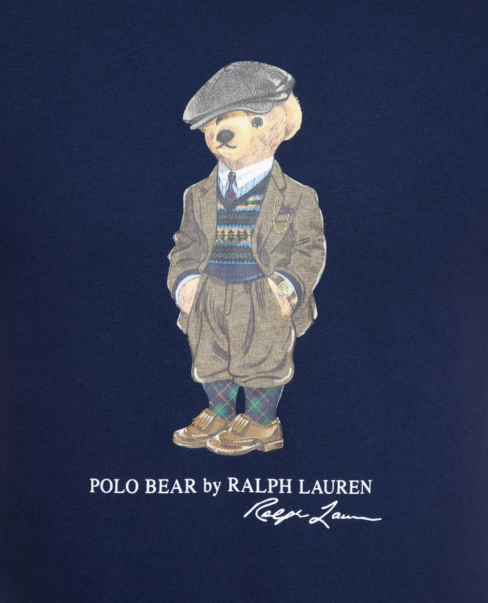 Футболка Polo Ralph Lauren 710853310013, темно-синий цвет • Купить в интернет-магазине Kameron