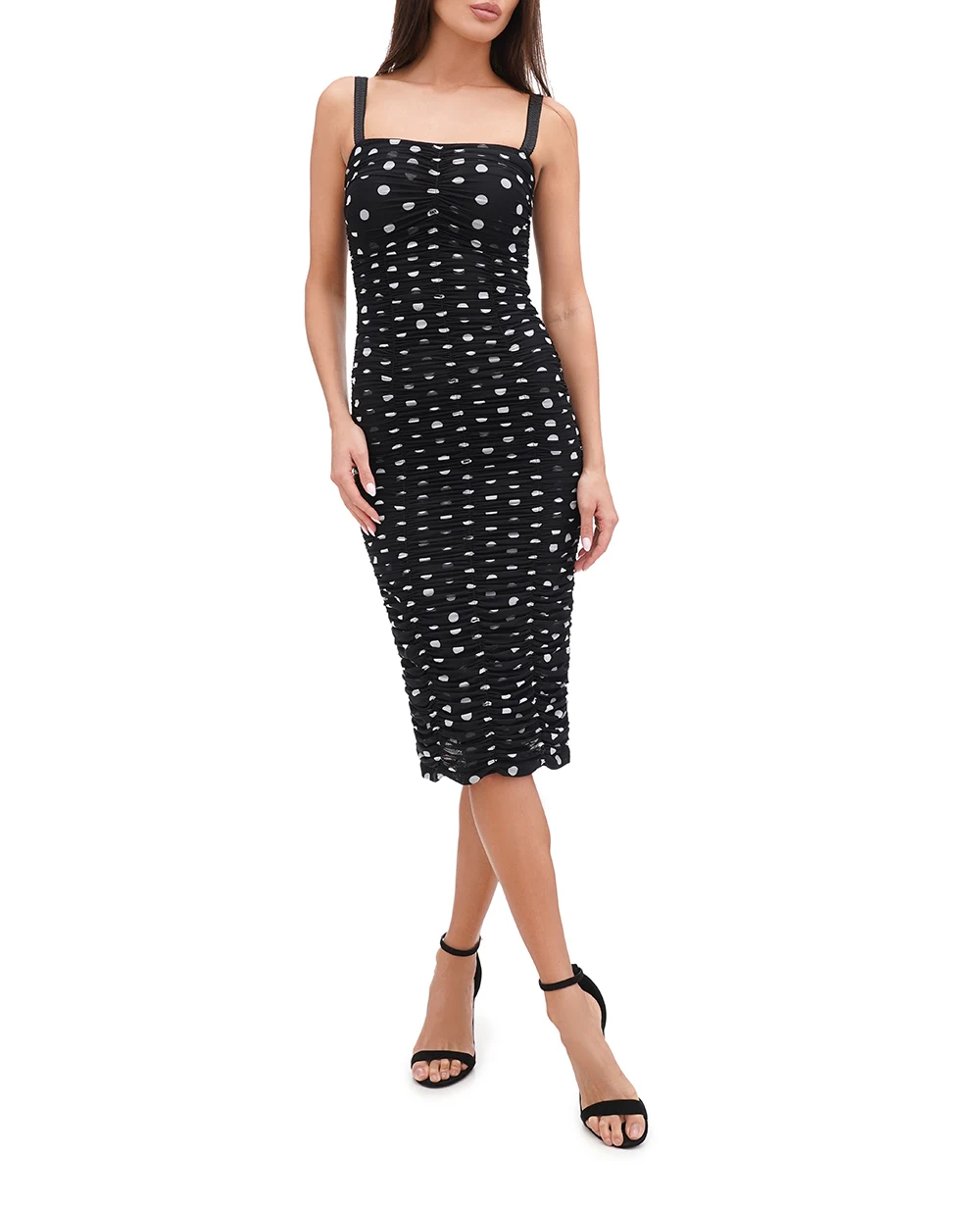 Платье Dolce&Gabbana F6JHXT-FSRP7, черный цвет • Купить в интернет-магазине Kameron
