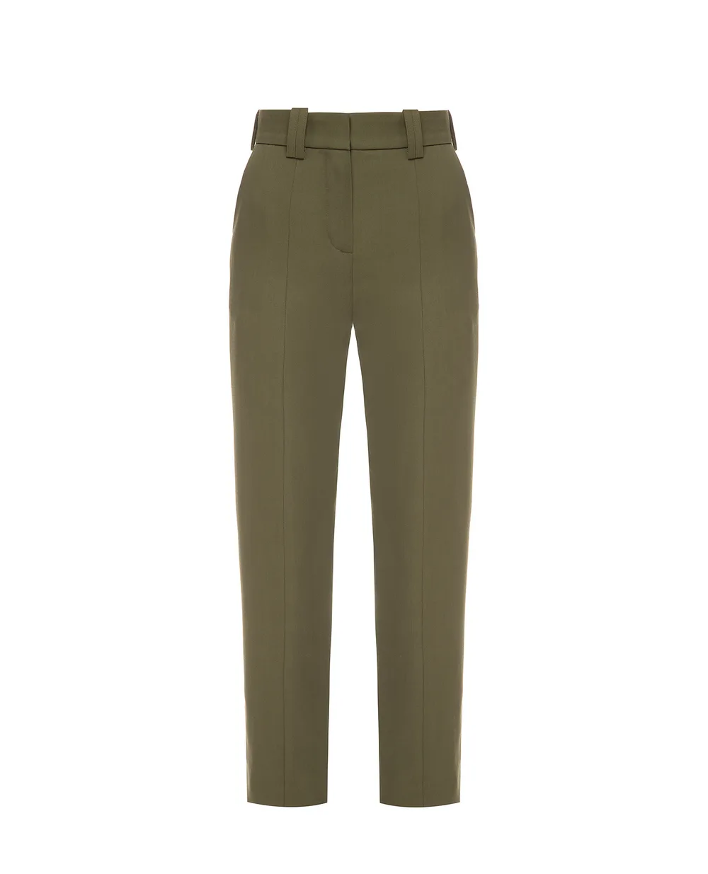 Шерстяные брюки Balmain TF15172167L-S, хаки цвет • Купить в интернет-магазине Kameron