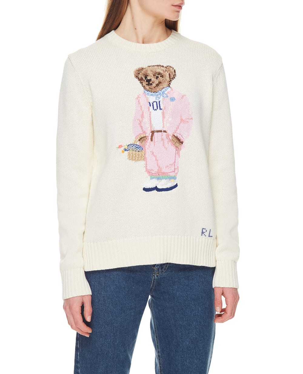 Свитер Polo Ralph Lauren 211838006001, белый цвет • Купить в интернет-магазине Kameron