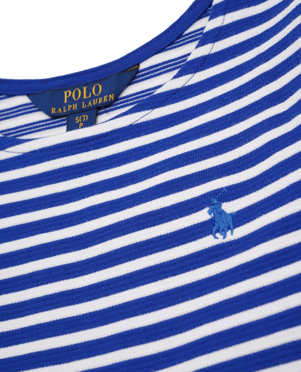 Детское платье Polo Ralph Lauren Kids 313901061003, синий цвет • Купить в интернет-магазине Kameron