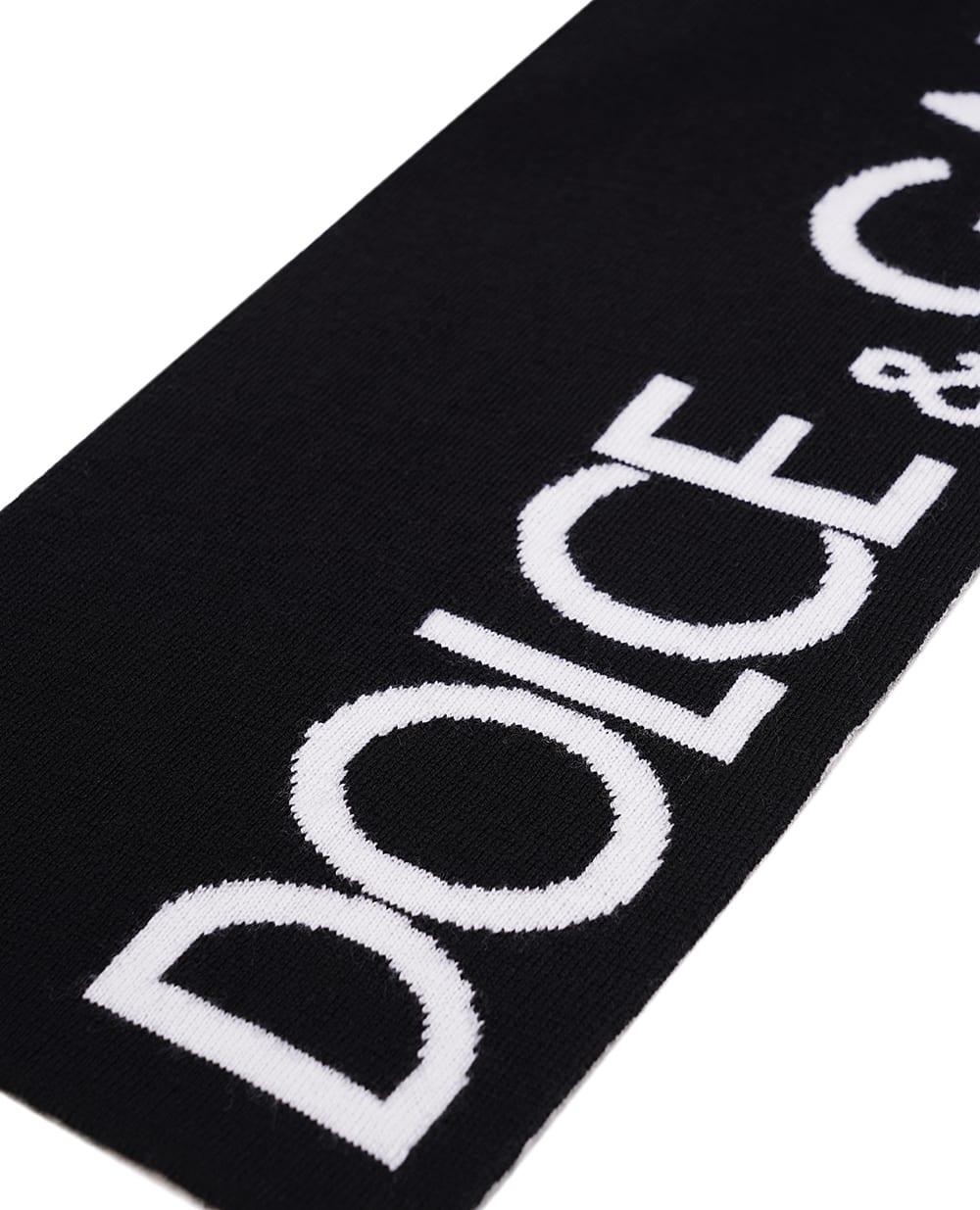 Детский шарф Dolce&Gabbana Kids LBKAD5-JCVM6, черный цвет • Купить в интернет-магазине Kameron