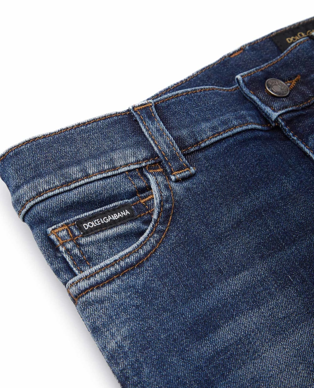 Джинсы Dolce&Gabbana Kids L42F04-LD945-S, синий цвет • Купить в интернет-магазине Kameron
