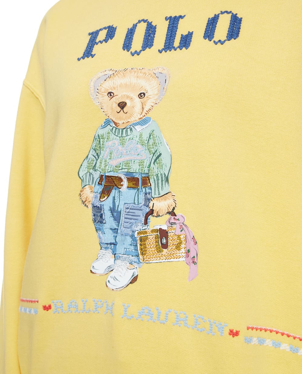 Свитшот Polo Ralph Lauren 211872981001, желтый цвет • Купить в интернет-магазине Kameron