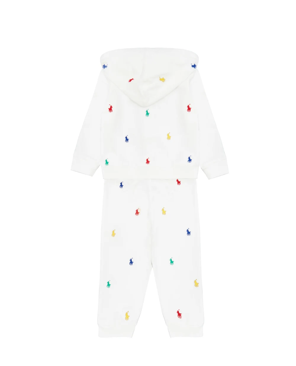 Детский костюм (худи, брюки) Polo Ralph Lauren Kids 320844904002, белый цвет • Купить в интернет-магазине Kameron