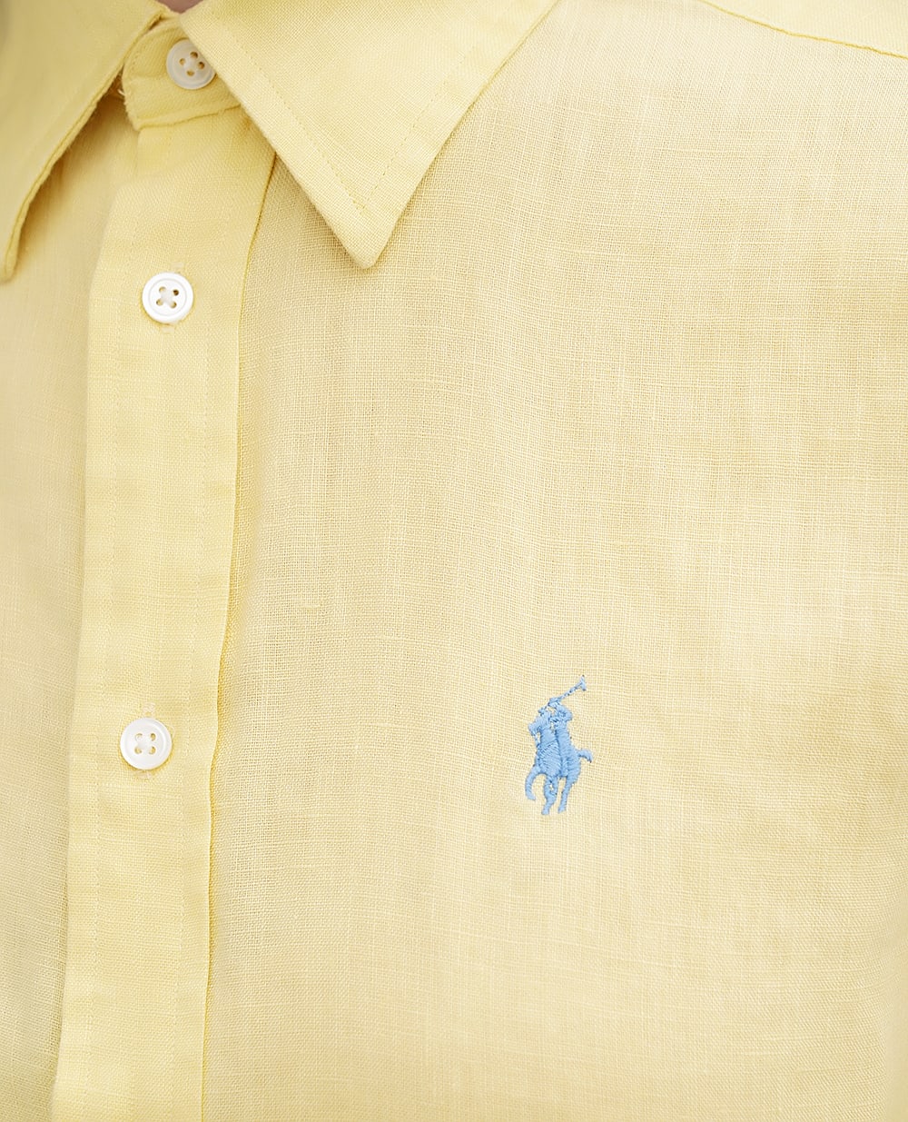 Льняная рубашка Polo Ralph Lauren 211920516017, желтый цвет • Купить в интернет-магазине Kameron