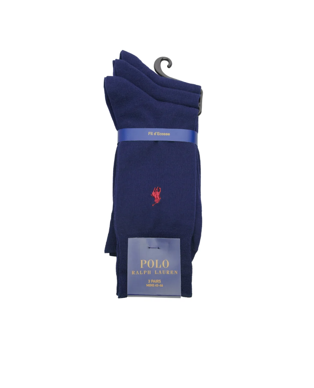 Носки (3 пары) Polo Ralph Lauren 449653635004, темно-синий цвет • Купить в интернет-магазине Kameron