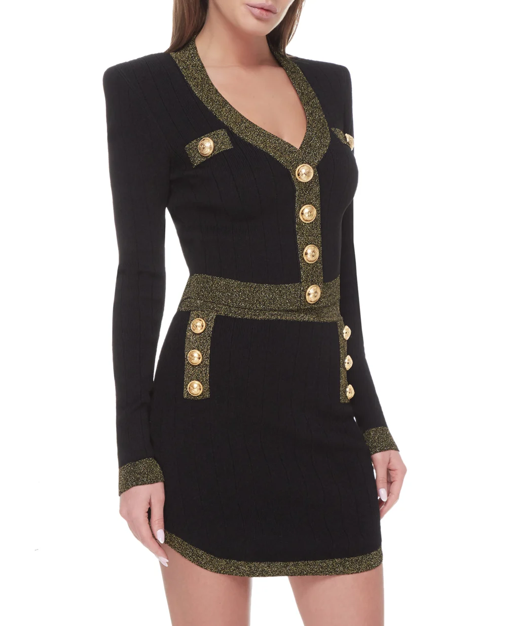 Кардиган Balmain AF1KL013KD74, черный цвет • Купить в интернет-магазине Kameron