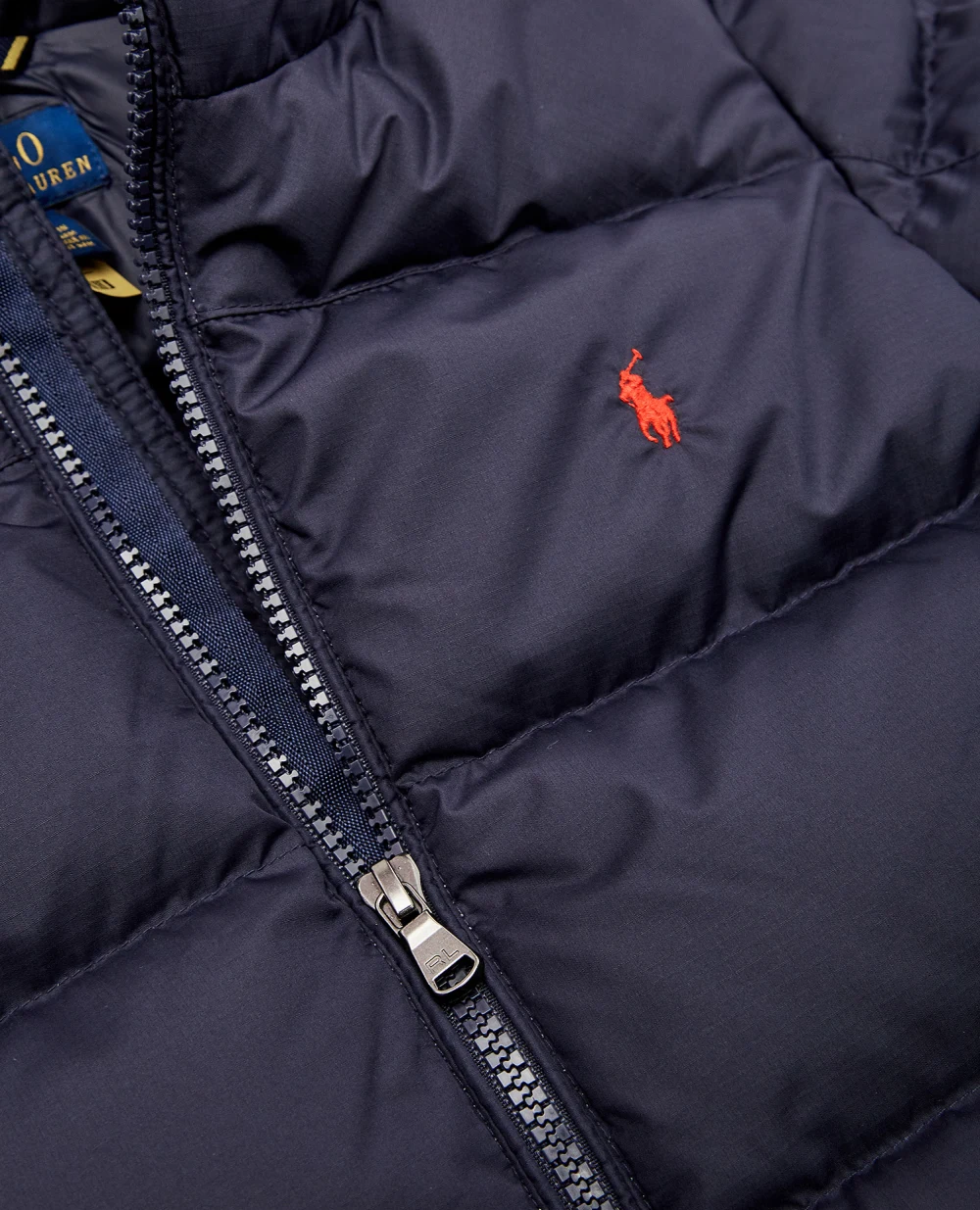 Детский пуховик Polo Ralph Lauren Kids 322849894002, темно-синий цвет • Купить в интернет-магазине Kameron