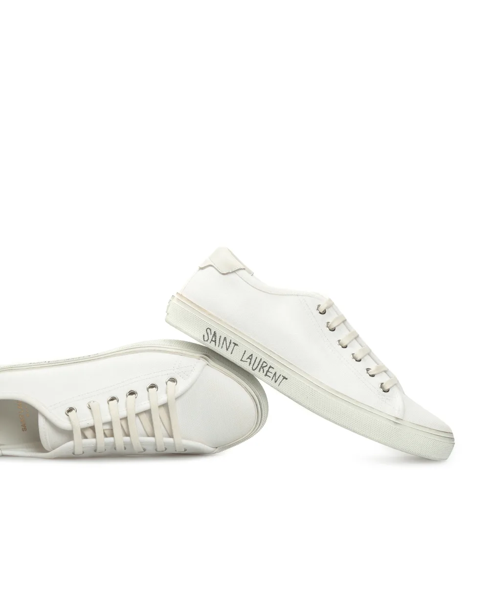 Кеды Saint Laurent 606446-GUZ20, белый цвет • Купить в интернет-магазине Kameron