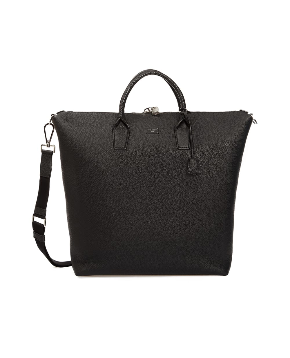 Кожаная сумка Dolce&Gabbana BM1602-AZ319, черный цвет • Купить в интернет-магазине Kameron