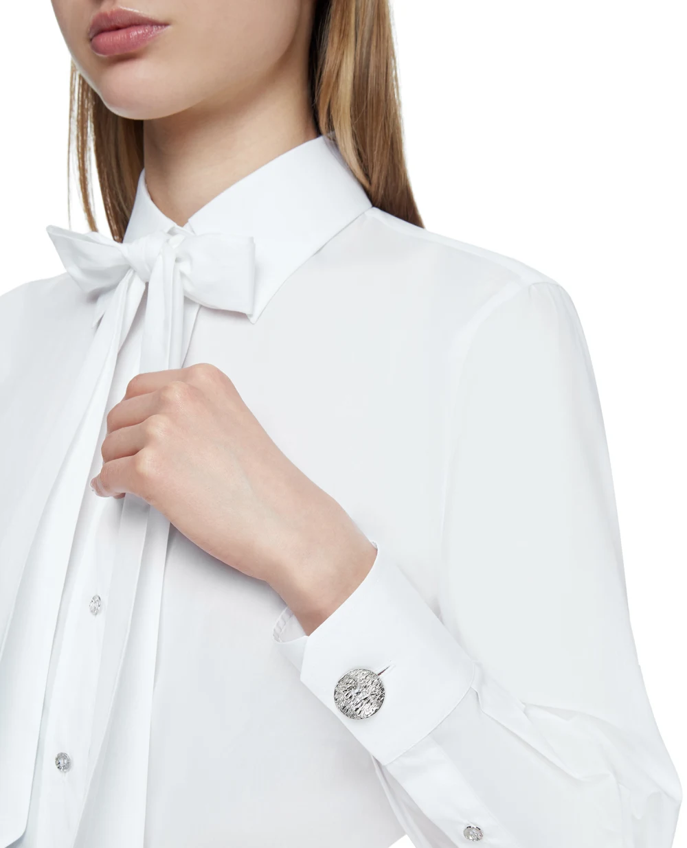Рубашка Dolce&Gabbana F5N24T-FU5K9, белый цвет • Купить в интернет-магазине Kameron