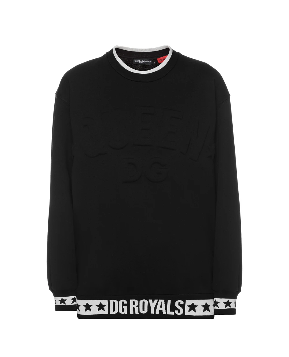 Свитшот Millennials Star Dolce&Gabbana F9G78T-HU7AL, черный цвет • Купить в интернет-магазине Kameron