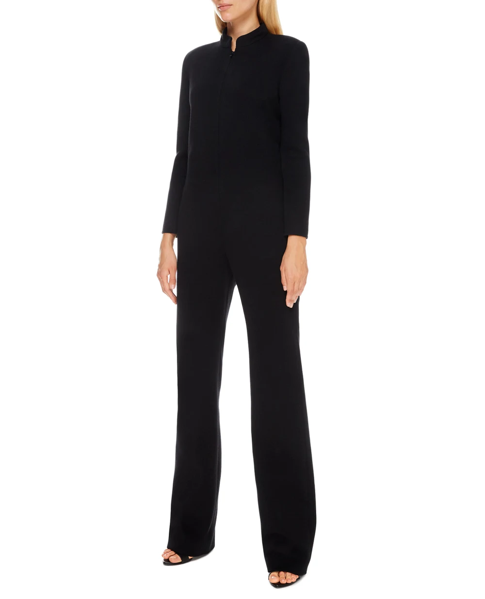Шерстяной комбинезон Saint Laurent 657666-Y288V, черный цвет • Купить в интернет-магазине Kameron