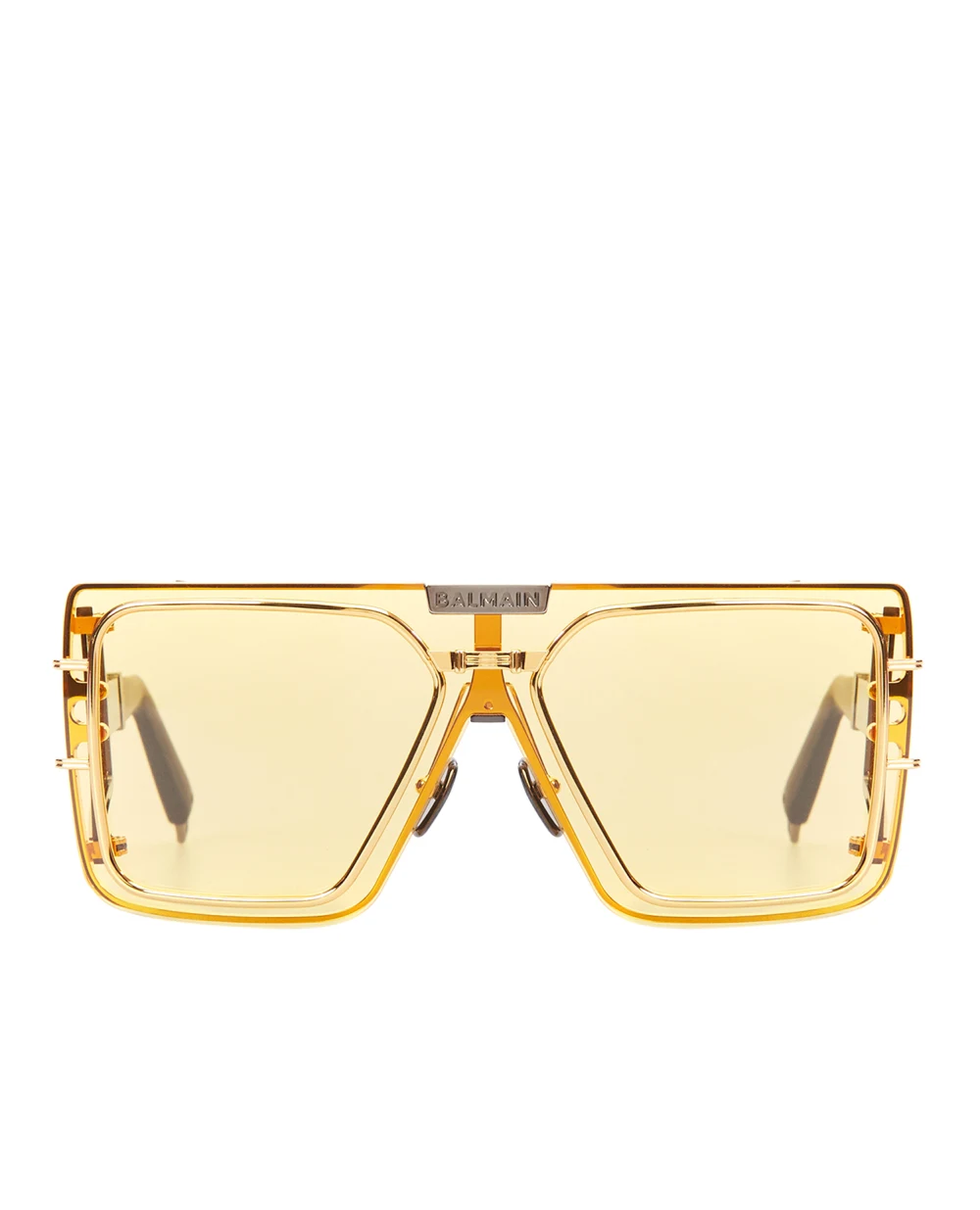 Солнцезащитные очки Balmain BPS-102E-146, желтый цвет • Купить в интернет-магазине Kameron