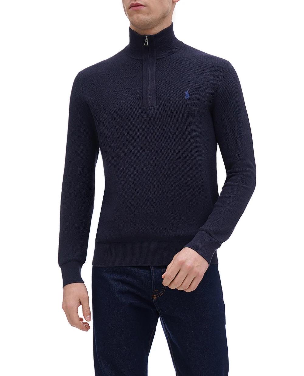 Свитер Polo Ralph Lauren 710914236008, темно-синий цвет • Купить в интернет-магазине Kameron