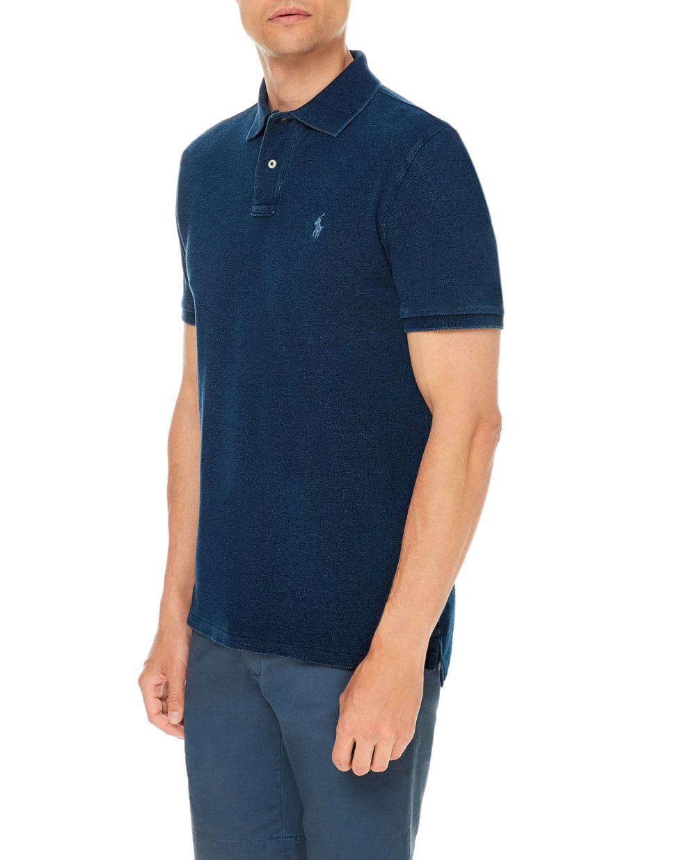 Поло Polo Ralph Lauren 710814416007, синий цвет • Купить в интернет-магазине Kameron