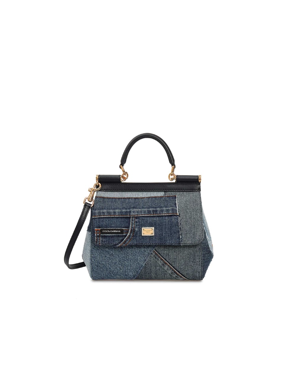 Сумка Sicily Dolce&Gabbana BB6003-AO621, синий цвет • Купить в интернет-магазине Kameron